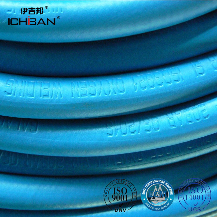 ICHIBAN ISO 3821柔性气体乙炔切割氧气单橡胶软管