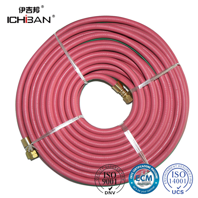 ICHIBAN织物编织氧乙炔级RMA双焊接软管