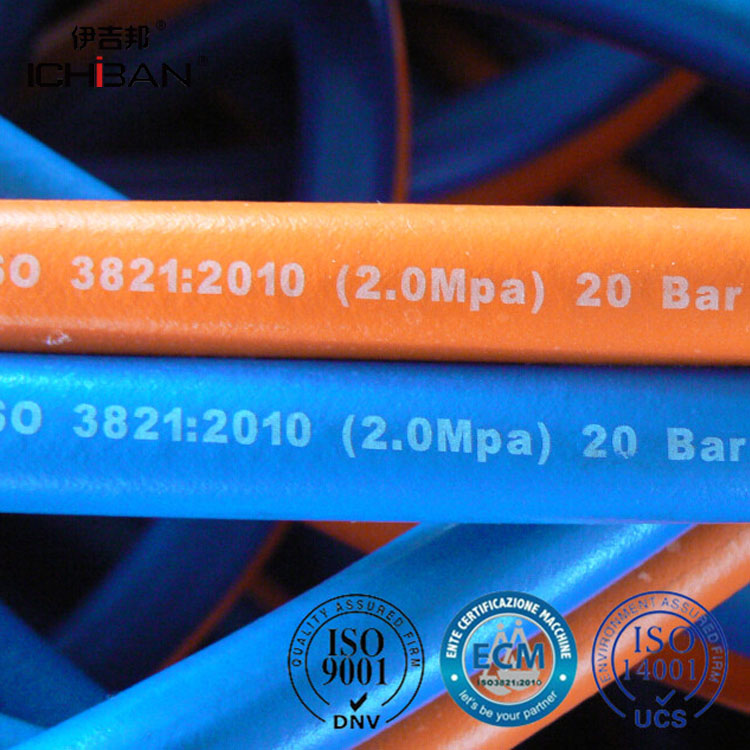 ICHIBAN ISO 3821 EN559 1/4英寸双橡胶焊接软管